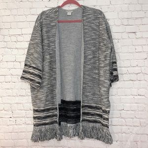 ARIAT Open Front Fringe Cardigan